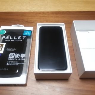 アイフォーン(iPhone)のiPhone X Silver 64 GB 新品　SIMフリー済(スマートフォン本体)