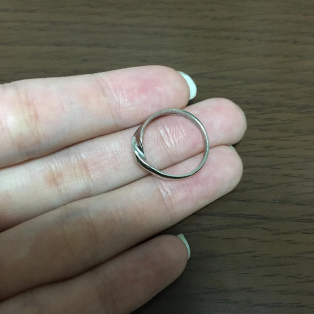 ツイスト シルバー925 リング  刻印あり レディースのアクセサリー(リング(指輪))の商品写真