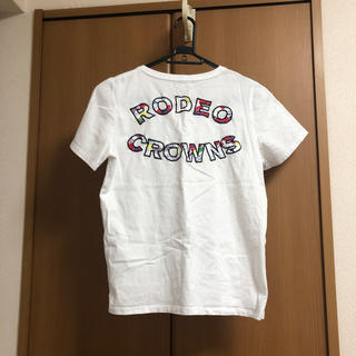 ロデオクラウンズ(RODEO CROWNS)のロデオクラウン Tシャツ Vネック アロハ ハイビスカス(Tシャツ(半袖/袖なし))