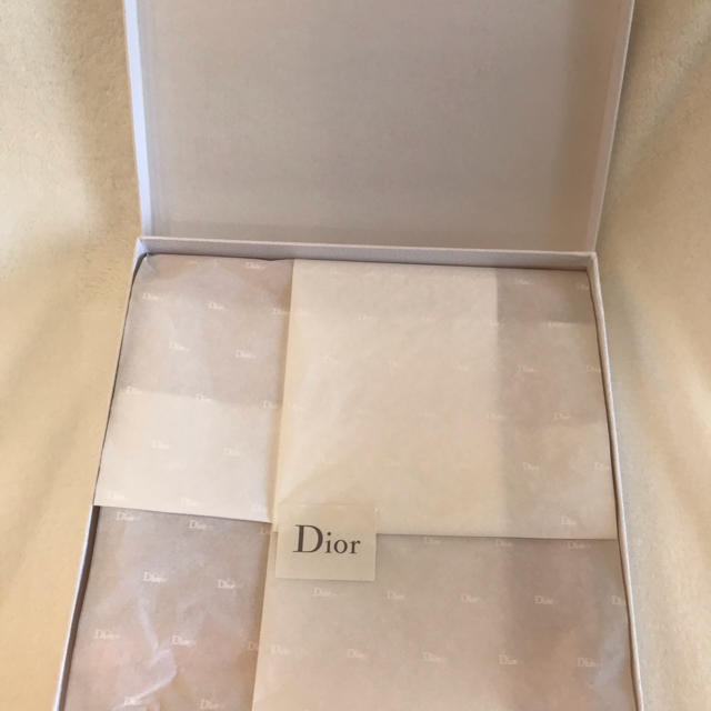 Christian Dior(クリスチャンディオール)のディオール ブランケット 新品未使用！羽織り物 ストール 値下げ 銀座店購入 レディースのファッション小物(マフラー/ショール)の商品写真