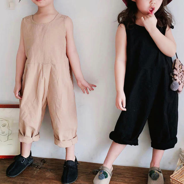 背中空きオールインワン 男女兼用 キッズ/ベビー/マタニティのキッズ服男の子用(90cm~)(その他)の商品写真