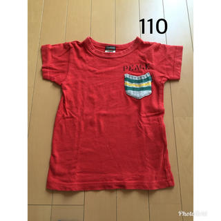 ジャンクストアー(JUNK STORE)の110cm 赤Tシャツ(Tシャツ/カットソー)