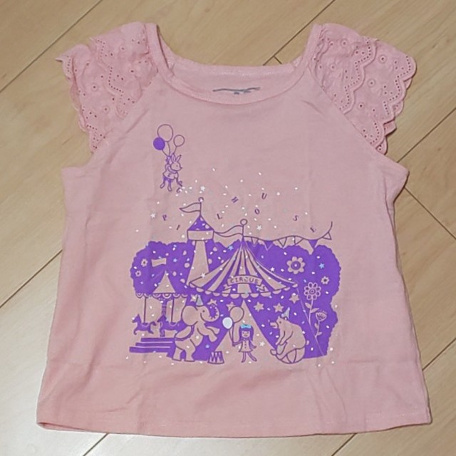 NARUMIYA INTERNATIONAL(ナルミヤ インターナショナル)の女の子Tシャツ 110cm キッズ/ベビー/マタニティのキッズ服女の子用(90cm~)(Tシャツ/カットソー)の商品写真