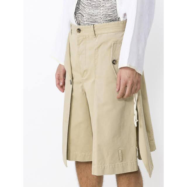 ロエベ トレンチ パンツ trench shorts