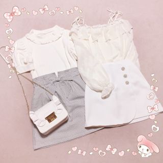 エブリン(evelyn)の全てブランド愛されコーデ❤️量産型お洋服まとめ売り フェミニン(シャツ/ブラウス(半袖/袖なし))