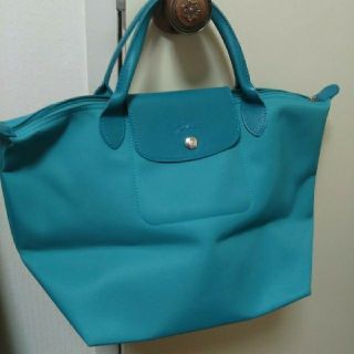 ロンシャン(LONGCHAMP)のR 3636様♡ル プリアージュ♡ターコイズブルー(トートバッグ)