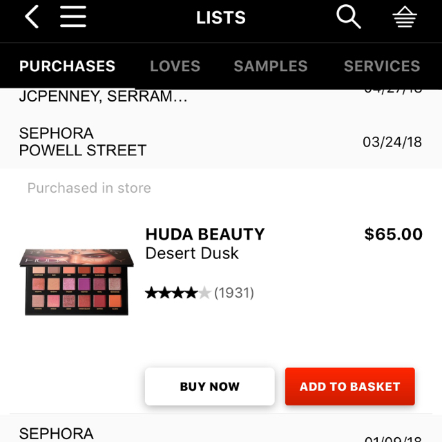 Sephora(セフォラ)のHuda beauty  コスメ/美容のベースメイク/化粧品(アイシャドウ)の商品写真