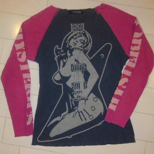 HYSTERIC GLAMOUR(ヒステリックグラマー)の★あおみどり様専用★ギターガールカットソー レディースのトップス(カットソー(長袖/七分))の商品写真