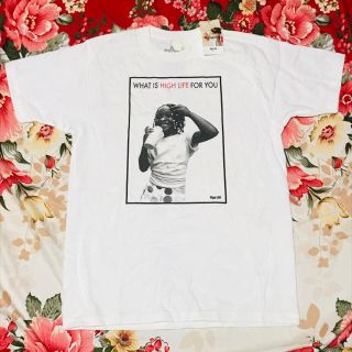 ★High Life★ハイライフ★プリントTシャツ★White★S★REGGAE(Tシャツ(半袖/袖なし))