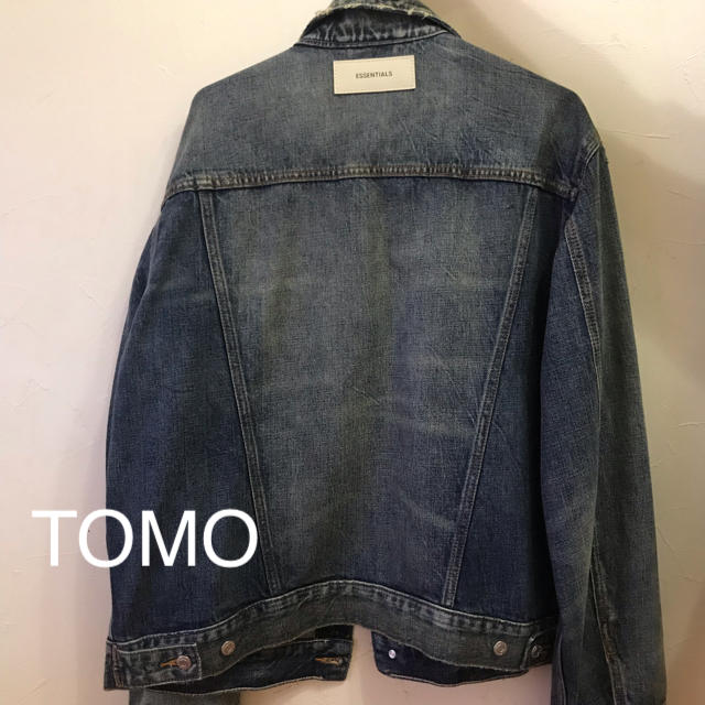 essentials denim trucker jacket サイズS 新品