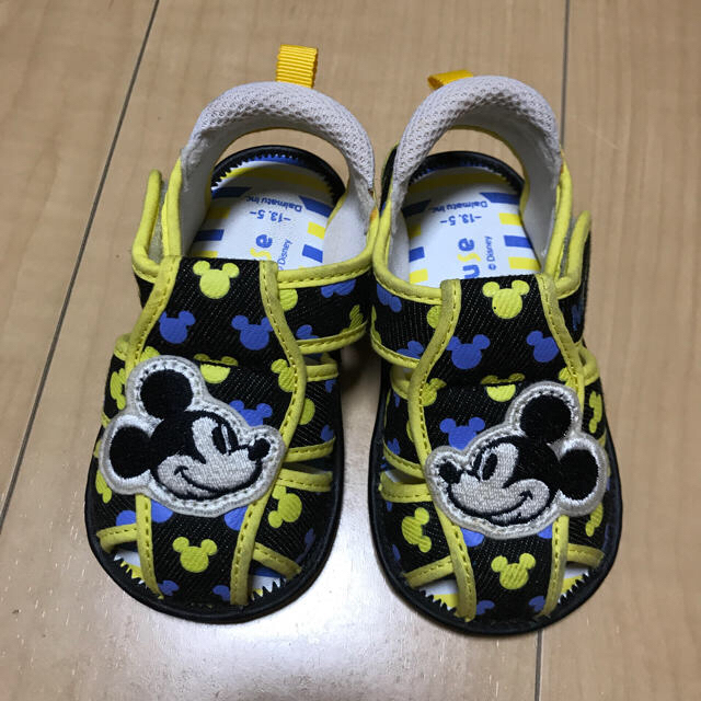 Disney(ディズニー)のサンダル 13.5㎝ キッズ/ベビー/マタニティのベビー靴/シューズ(~14cm)(サンダル)の商品写真