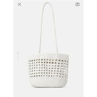 ザラ(ZARA)のZARA カゴ バッグ(かごバッグ/ストローバッグ)