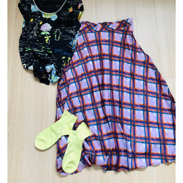 ZARA(ザラ)のザラ★夏物シフォンスカート レディースのスカート(ひざ丈スカート)の商品写真