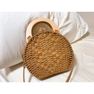 ザラ(ZARA)のZARA カゴbag(かごバッグ/ストローバッグ)