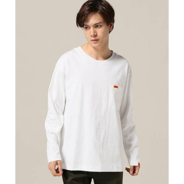 EDIFICE(エディフィス)の美品☆417エディフィス☆UNIVERSAL OVERALL別注TEE メンズのトップス(Tシャツ/カットソー(七分/長袖))の商品写真