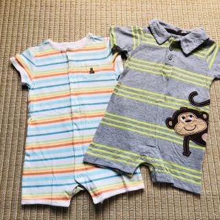 ベビーギャップ(babyGAP)のロンパース 70 2枚セット(ロンパース)