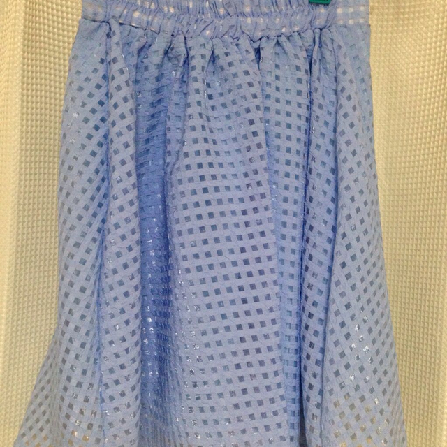 CALM(カーム)の水色スカート レディースのスカート(ひざ丈スカート)の商品写真