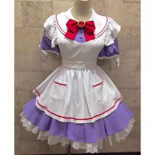 めいどるちぇ メイド服紫色 Mサイズ(コスプレ)