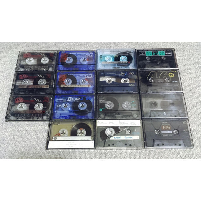 カセットテープ 録音済み 薄型14本 通常サイズ1本 | フリマアプリ ラクマ
