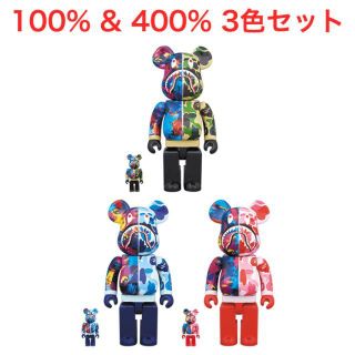 アベイシングエイプ(A BATHING APE)のBE@RBRICK BAPE × M / mika ninagawa 3色セット(その他)