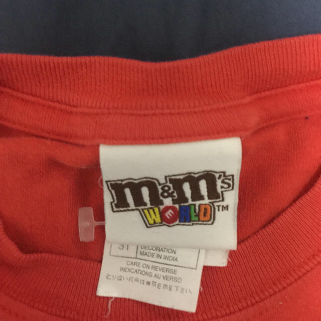 m&m&m's(エムアンドエムアンドエムズ)のm&m ‘s エム&エムズ Tシャツ 米国購入3歳用 キッズ/ベビー/マタニティのキッズ服男の子用(90cm~)(Tシャツ/カットソー)の商品写真