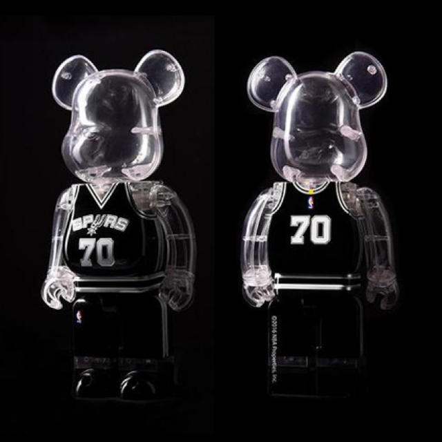 香港限定 70周年記念 NBA San Antonic SPURS 400%ベア