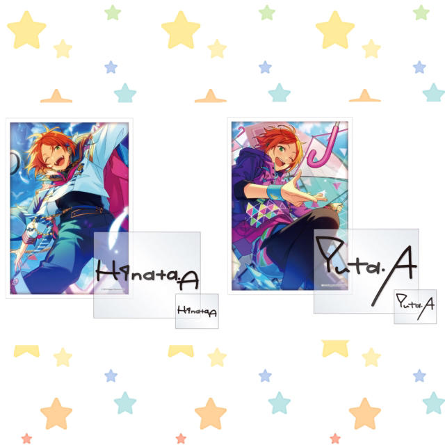 新品☆あんスタ【2wink】サインステッカー ☆2点セットの通販 by 新品☆あんスタ【2wink】サインステッカー ☆2点セットの通販 by