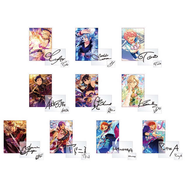 新品☆あんスタ☆UNDEAD【乙狩アドニス】サインステッカーの通販 新品☆あんスタ☆UNDEAD【乙狩アドニス】サインステッカーの通販