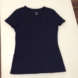 ギャップ(GAP)のギャップ ネイビーVネックＴシャツ(Tシャツ(半袖/袖なし))