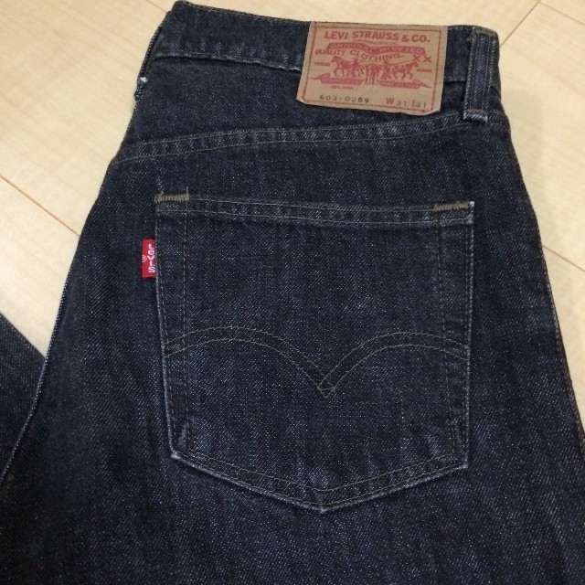 90s Levis リーバイス 603 ブラック デニム