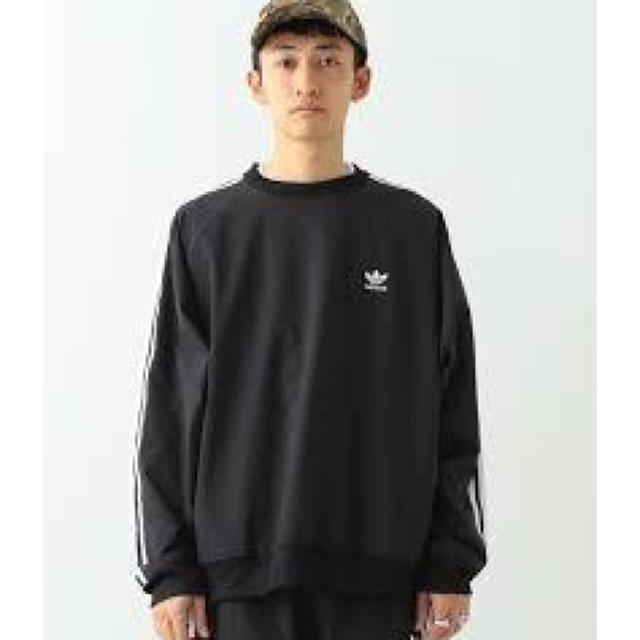 adidas × BEAMS ナイロンプルオーバー トラックトップ XO