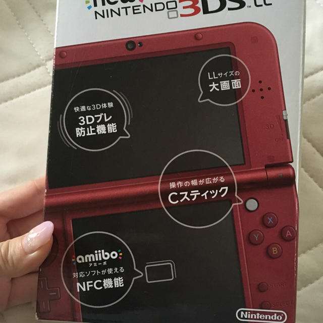 携帯用ゲーム機本体3DS LL 本体 レッド