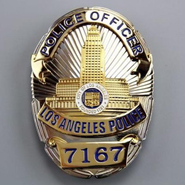LAPD ロサンゼルス市警察 認識番号 7167の通販 by USPD｜ラクマ