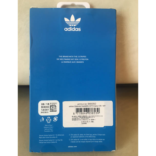 adidas(アディダス)の新品adidasoriginals☆iphon7ケース☆3ライン正規品 スマホ/家電/カメラのスマホアクセサリー(iPhoneケース)の商品写真