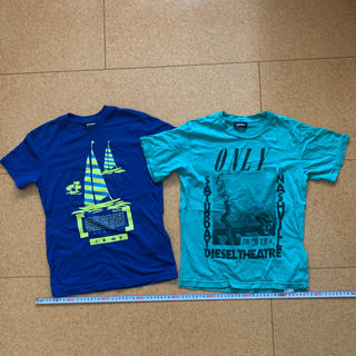 ディーゼル(DIESEL)のディーゼルDIESEL  Tシャツサイズ8 ２枚セット 値下げ即買いNG(Tシャツ/カットソー)