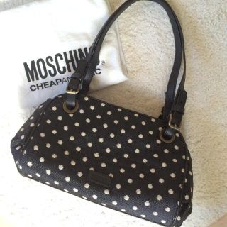 モスキーノ(MOSCHINO)のモスキーノ♡ドット柄バッグ(ショルダーバッグ)