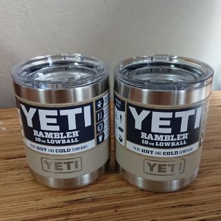 スノーピーク(Snow Peak)の新品‼️YETI　イエティ　ランブラー10OZ　LOWBALL　サンドカラー２個(タンブラー)