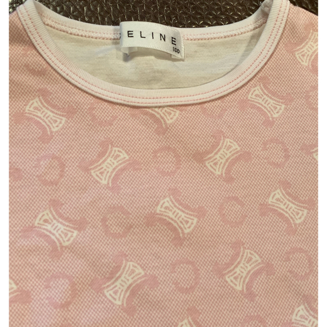 celine(セリーヌ)のCELINE キッズ 100 ユーズド キッズ/ベビー/マタニティのキッズ服女の子用(90cm~)(Tシャツ/カットソー)の商品写真