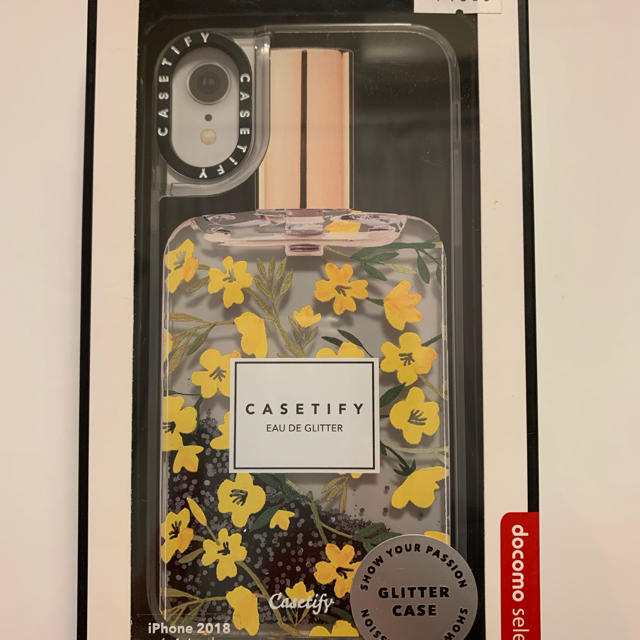 新品・CASETIFY EAU DE GLITTER・iPhone XR ケースの通販 by わかばん's shop｜ラクマ