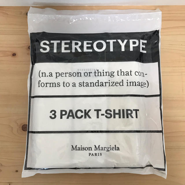 メゾンマルジェラ 3枚パックTシャツ S