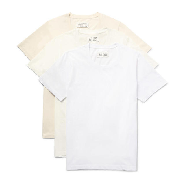 Maison Martin Margiela - メゾンマルジェラ 3枚パックTシャツ Sの通販