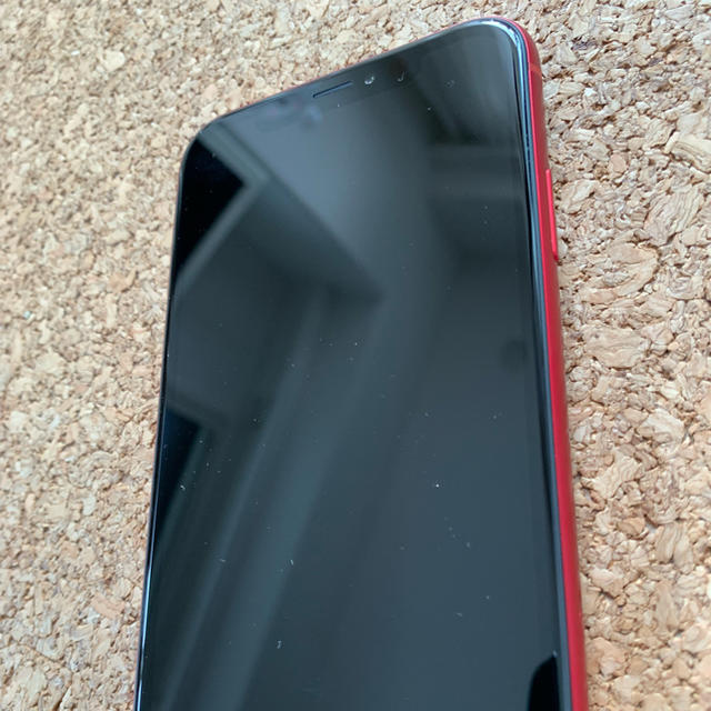 iPhoneXR 64G red SoftBank 本体のみ ほぼ新品 - 1