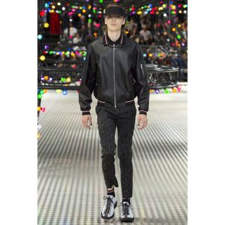 ディオールオム(DIOR HOMME)の売り切り価格 17SS ディオールオム ボンバージャケット ナイロン 44(ナイロンジャケット)