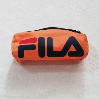 フィラ(FILA)の新品★タイムセール★FILAオレンジ色ポーチ　(ペンケース/筆箱)