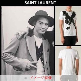 サンローラン(Saint Laurent)のサンローランパリ SAINT LAURENT PARIS Tシャツ S Mr.x(Tシャツ/カットソー(半袖/袖なし))