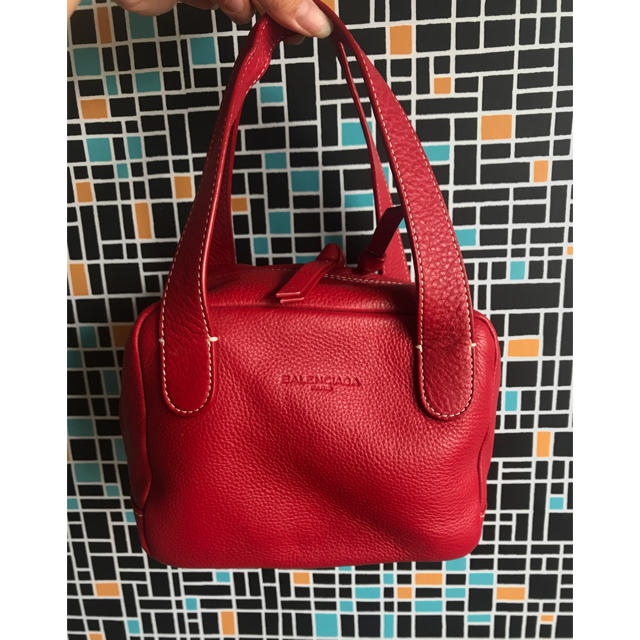 値下げ【BALENCIAGA】キューブバッグ