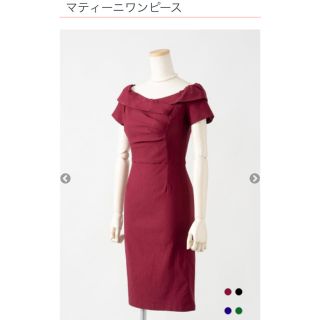 pinupcloset マティーニワンピ 試着のみ(ひざ丈ワンピース)