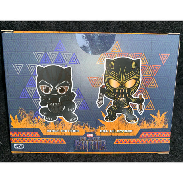 MARVEL - ホットトイズ コスベイビー ブラックパンサー&エリック