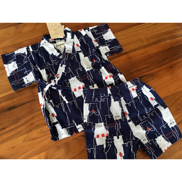 和子様専用 キッズ/ベビー/マタニティのベビー服(~85cm)(甚平/浴衣)の商品写真