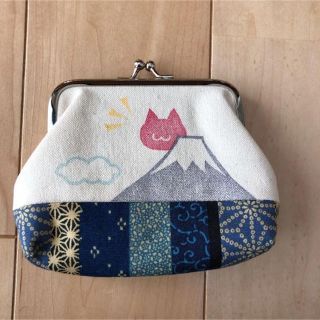 【未使用】がま口 ハンドメイド(財布)